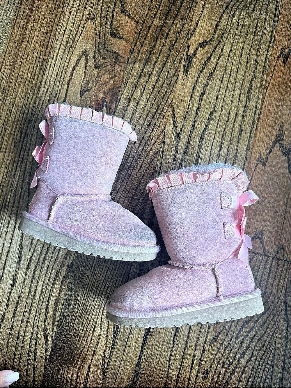 UGG Toddler's Bailey Bow II Boot Pink Bow Boots